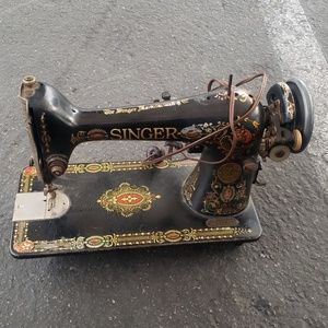 Antique singer sewing machine